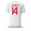 Sveits Steven Zuber 14 Borte VM 2022 - Herre Fotballdrakt